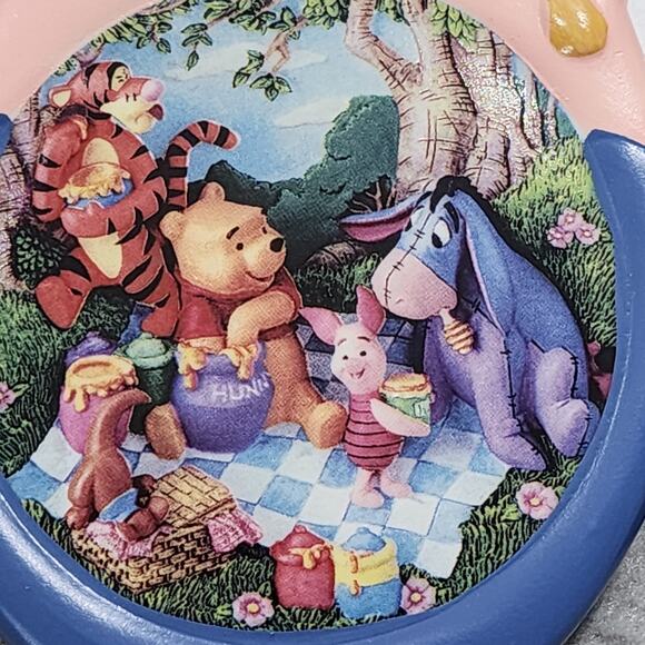 FISHIN' FOR FUN & A POOHISH SORT OF PICNIC Ornaments Poohs Honeypot Advent 68542 - Picture 2 of 9